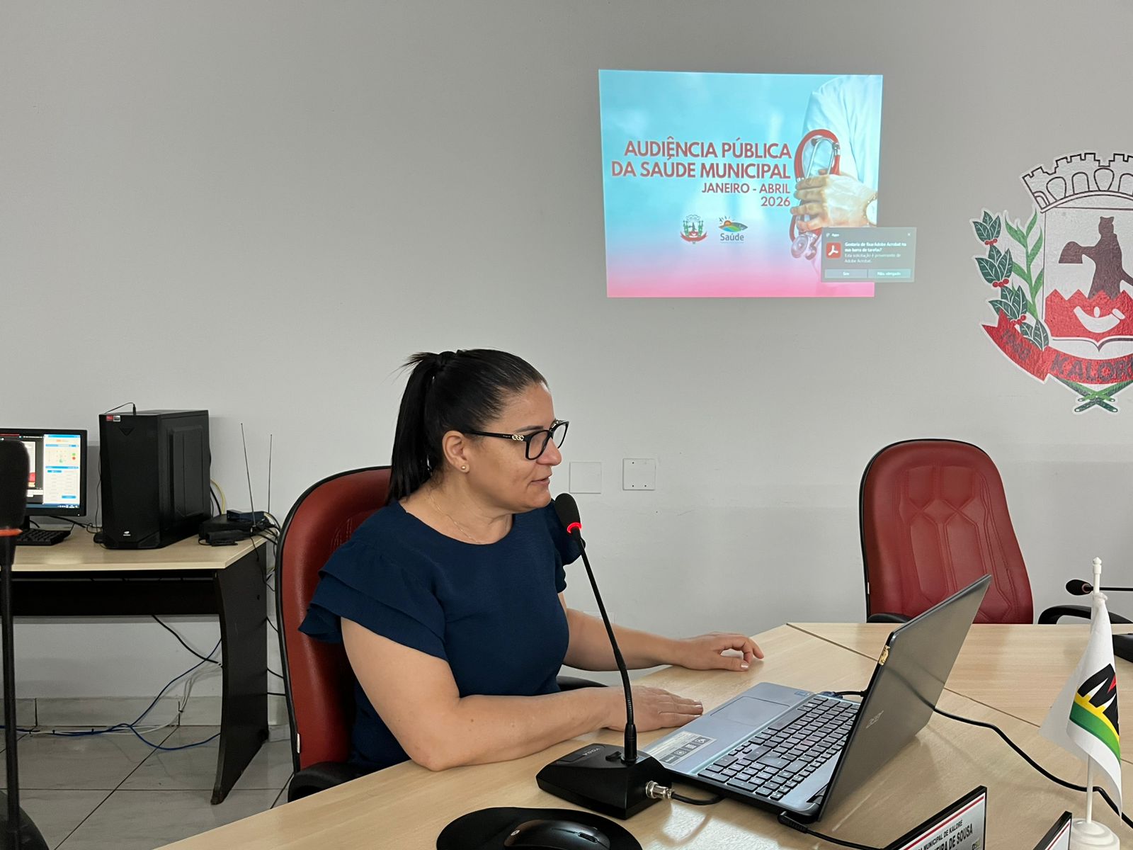 Audiência Pública do Primeiro Quadrimestre de 2026 por parte do Poder Executivo e Secretaria Municipal de Saúde