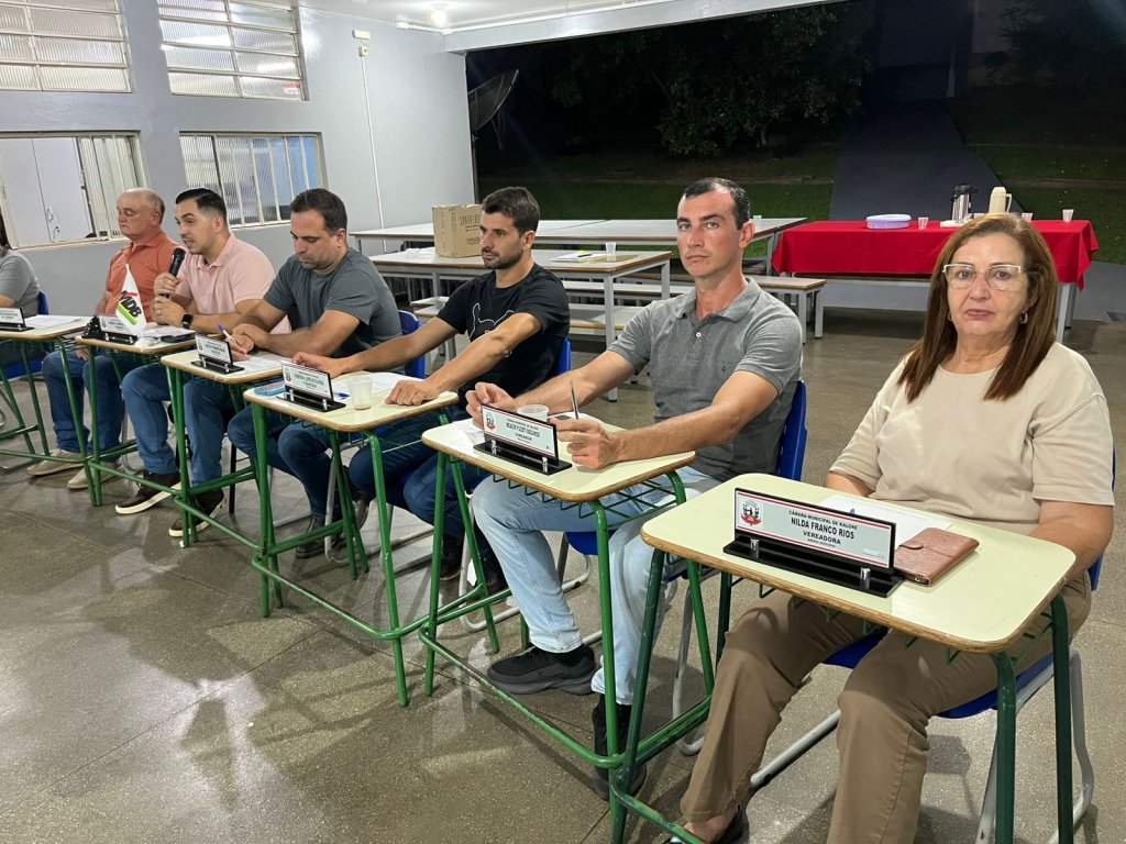 Câmara de Kaloré realiza sessão em Jussiara e aprova projetos por unanimidade